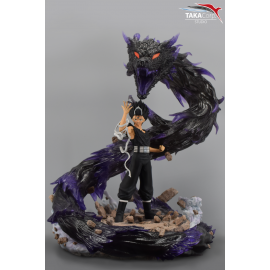 Statue Yu-Yu Hakusho - Résine Hiei Dragon of Darkness Flame - TakaCorp