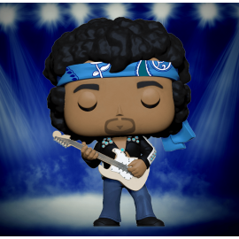 Figurine Rocks - Jimi Hendrix (Live in Maui Jacket) Pop 10cm