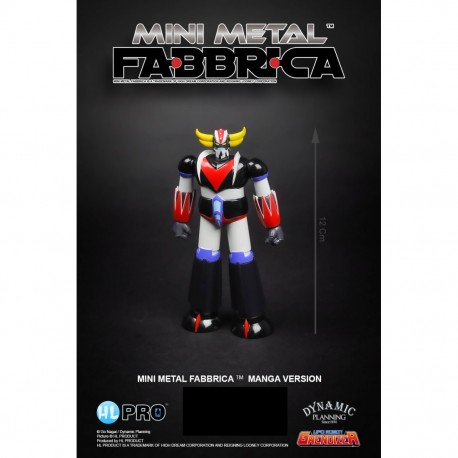 Figurine Goldorak/Grendizer - Goldorak Mini Metal Fabbrica 12cm - Edition Manga (Cornes Jaunes)