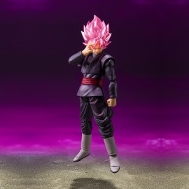 Figurine Dragon Ball Super - Goku Black Super Saiyan Rosé S.H.Figuarts 14cm