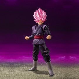 Figurine Dragon Ball Super - Goku Black Super Saiyan Rosé S.H.Figuarts 14cm