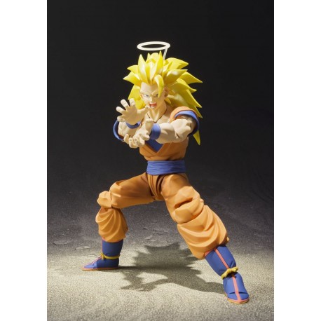 Figurine Dragon Ball Z - Goku Super Saiyan 3 S.H.Figuarts 15cm