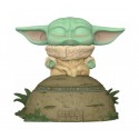 Figurine Star Wars - The Mandalorian - The Child Using The Force Pop Deluxe  15 cm