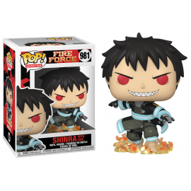 Figurine Fire Force - Shinra with Fire Pop 10cm