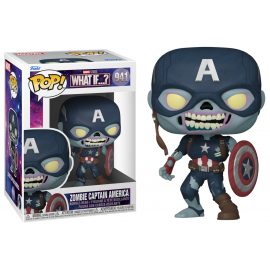 Figurine Marvel - What if...? - Zombie Captain America Pop 10cm