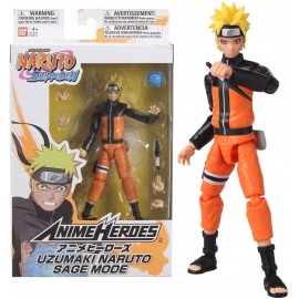 Figurine Naruto Shippuden - Sage Mode Naruto Uzumaki Anime Heroes 17cm