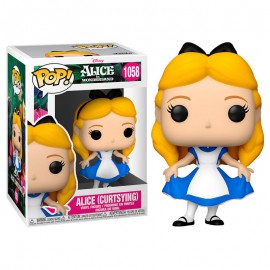 Figurine Alice in Wonderland 70th - Alice Curtsying Pop 10cm