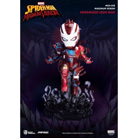 Figurine Marvel Spider-Man - Mini Egg Attack Venomized Iron Man 11cm