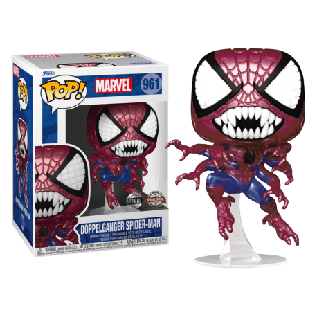Figurine Marvel Spider-Man - Doppelganger Spider-Man Metallic Special Edition Pop 10cm