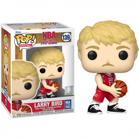 Figurine Basketball NBA Legends - Larry Bird (Red All Star 1983) Pop 10cm