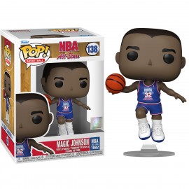 Figurine Basketball NBA Legends - Magic Johnson (Blue All Star 1991) Pop 10cm