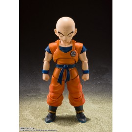 Figurine Dragon Ball Z - Krillin Earth's Strongest Man S.H.Figuarts 13cm