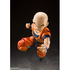Figurine Dragon Ball Z - Krillin Earth's Strongest Man S.H.Figuarts 13cm