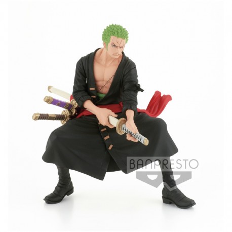 Figurine One Piece - The Roronoa Zoro Wano Country II King of Artist 18cm