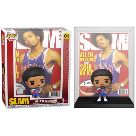 Figurine Basketball NBA - Allen Iverson Slam Magazine Covers Pop 10cm