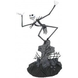 Figurine Nightmare Before Christmas - Jack Skellington (sur la tombe) Gallery 28cm
