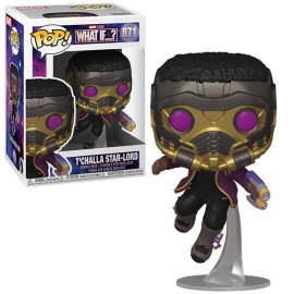 Figurine Marvel - What if...? - T'Challa Star-Lord Pop 10cm