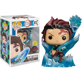 Figurine Demon Slayer - Tanjiro Kamado with Dragon GITD Special Edition Pop 10 cm