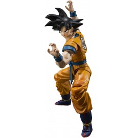 Figurine Dragon Ball Z - Son Goku Super Hero - S.H.Figuarts 16 cm