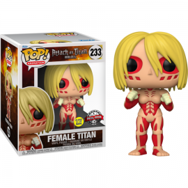 Figurine l'attaque des Titans - Female Titan Glow in the dark - Pop 15 cm