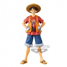 Figurine One Piece - DXF The Grandline Men Vol. 1 One Piece Red - Monkey D. Luffy - 16 cm