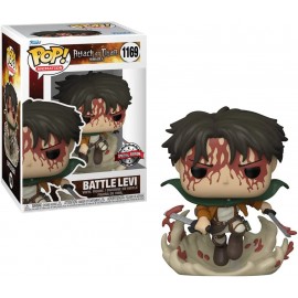 Figurine l'attaque des Titans - Battle Levi - Pop 10 cm