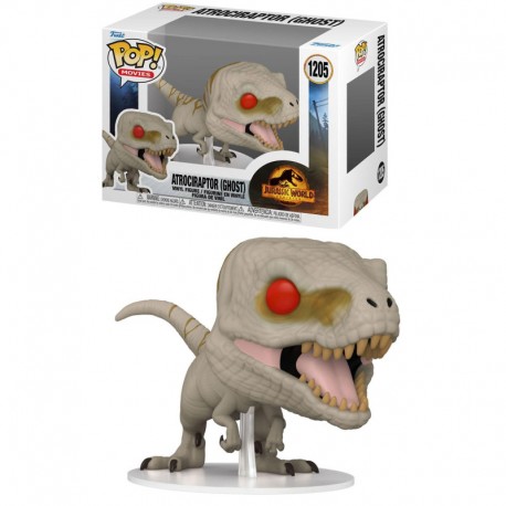 Figurine Jurassic World 3 - Atrociraptor (Ghost) Pop 10cm - Oyoo
