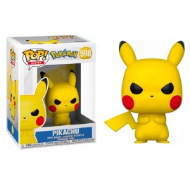 Figurine Pokemon - Grumpy Pikachu - Pop 10 cm