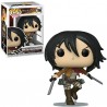 Figurine Attaque des Titans - Mikasa Ackermann Pop 10cm