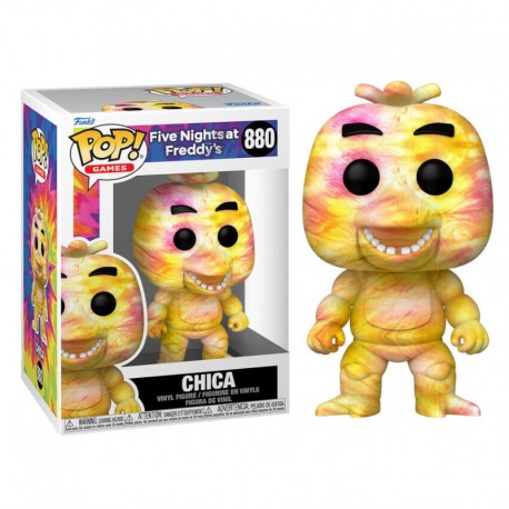 Figurine Five Nights at Freddy's - TieDye Chica Pop 10cm