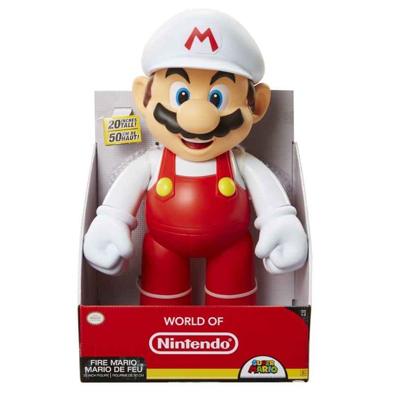 Figurine Nintendo - Super Mario Fire 50 Cm - Oyoo