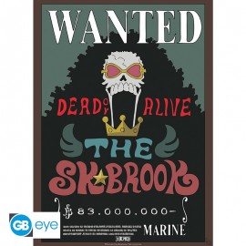 Poster - One Piece "Wanted Brook" Color 52x38cm