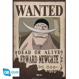 Poster - One Piece "Wanted Edward Newgate" 52x38cm