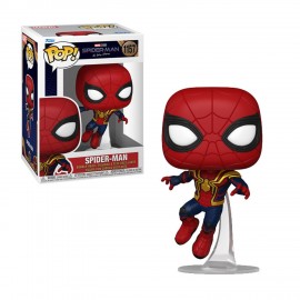 Figurine Spider-man No Way Home - Leaping Spider-man Pop 10cm