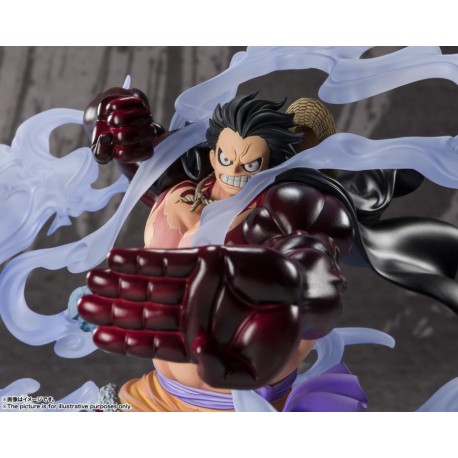 Figurine One Piece - Monkey. D. Luffy Gear4 Figuarts Zero 21cm