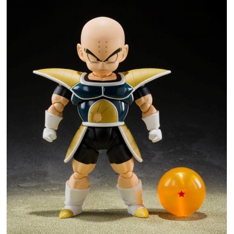 Figurine Dragon Ball Z - Krillin Battle Clothes S.H.Figuarts 12cm