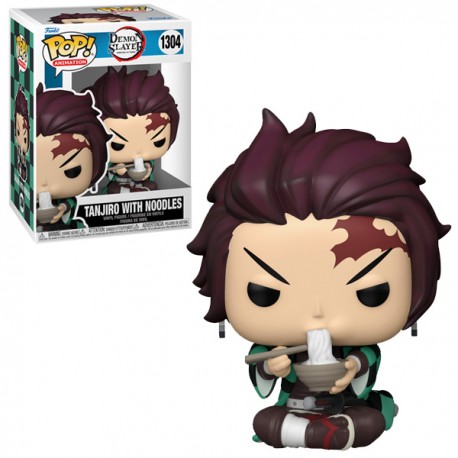 Figurine Demon Slayer - Tanjiro with Noodles Pop 10 cm