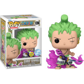 Figurine One Piece - Zoro with Enma GITD Special Edition Pop 10cm