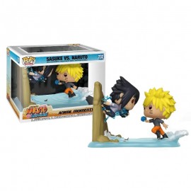 Figurine Shonen Jump Naruto Shippuden - Sasuke VS. Naruto Anime Moments Special Edition Pop 20cm