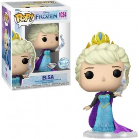 Figurine Disney - Ultimate Princess - Elsa Diamond Collection - 10 cm