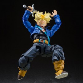 Figurine Dragon Ball Z - Super Saiyan Trunks [The Boy from the Future] S.H.Figuarts 14cm