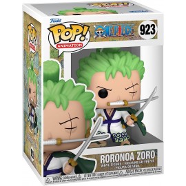 Figurine One Piece - Roronoa Zoro with 3 sword - 10 cm