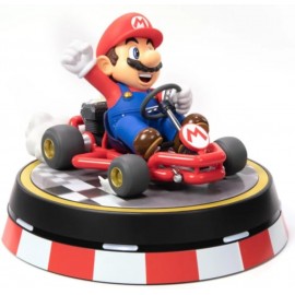 Figurine Mario Kart - Mario sur son kart - Edition Collector Light up