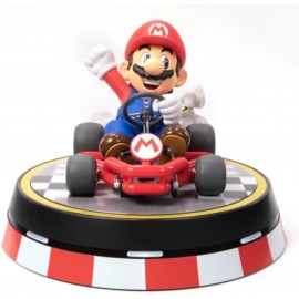 Figurine Mario Kart - Mario sur son kart - Edition Collector Light up