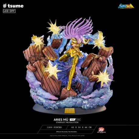 Statue Saint Seiya - Aries Mû Stardust Revolution HQS by Tsume