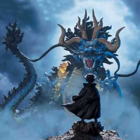 Figurine One Piece - Kaido King of the Beasts - Twin Dragons - Figuarts Zero Extra Battle