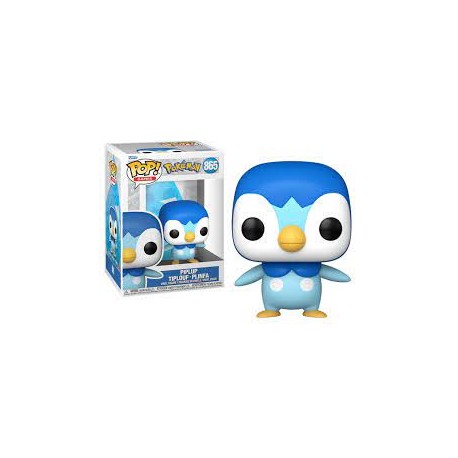 Figurine Pokemon - Piplup/Tiplouf Pop 10cm