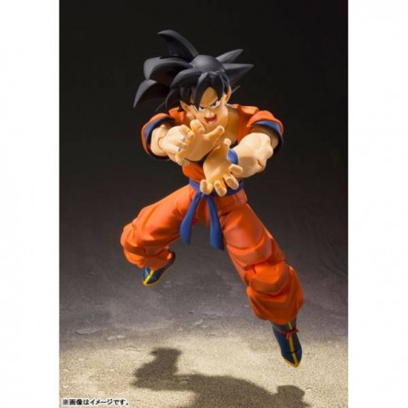 Figurine Dragon Ball Z - Son Gokou Earth S.H.Figuarts 14cm