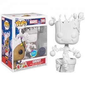 Figurine Marvel - Groot Holiday DIY Special Edition Pop 10cm