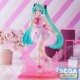 Figurine Hatsune Miku - Sakura Miku Omatatsu Luminasta 21cm